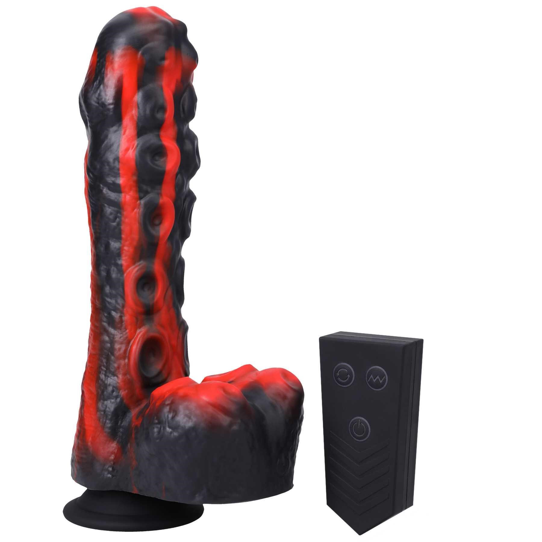 Fort Troff Tendril Thruster Mini F*ck Machine - Product and Remote red