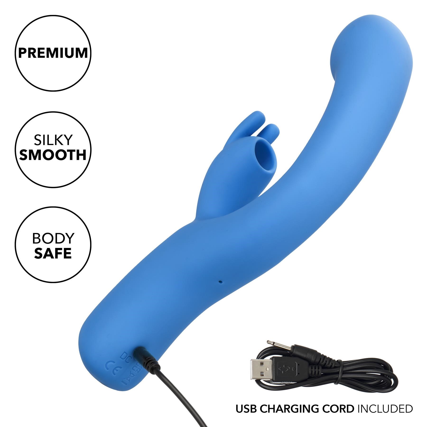 Jack Rabbit Elite Suction Rabbit- Showing Where Charging Cable is Placed