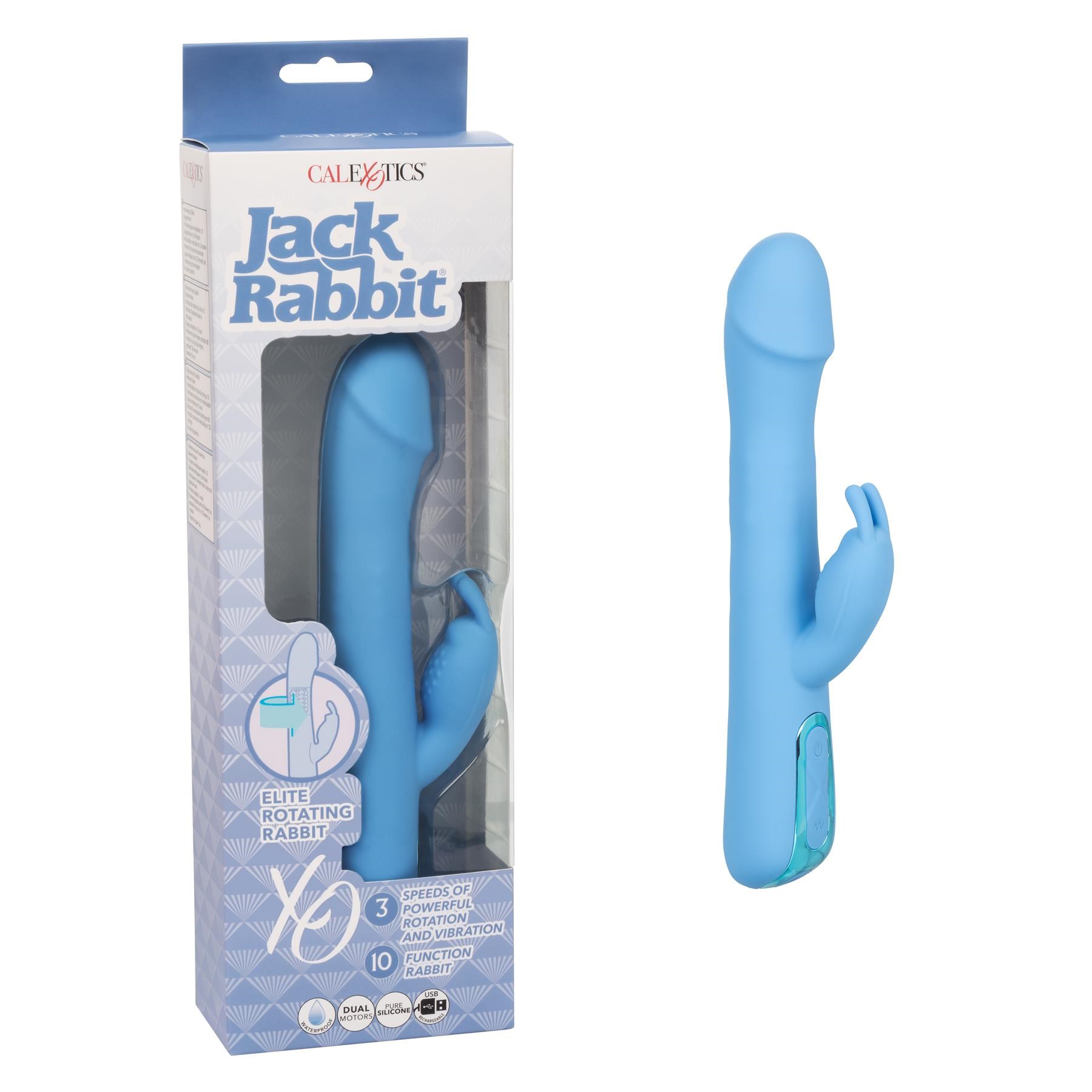 Jack Rabbit Elite Rotating Rabbit- Product and Packaging