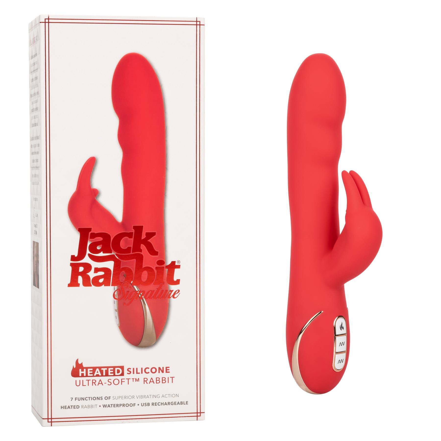 Jack Rabbit Heated Ultra-Soft Rabbit- Product and Packaging