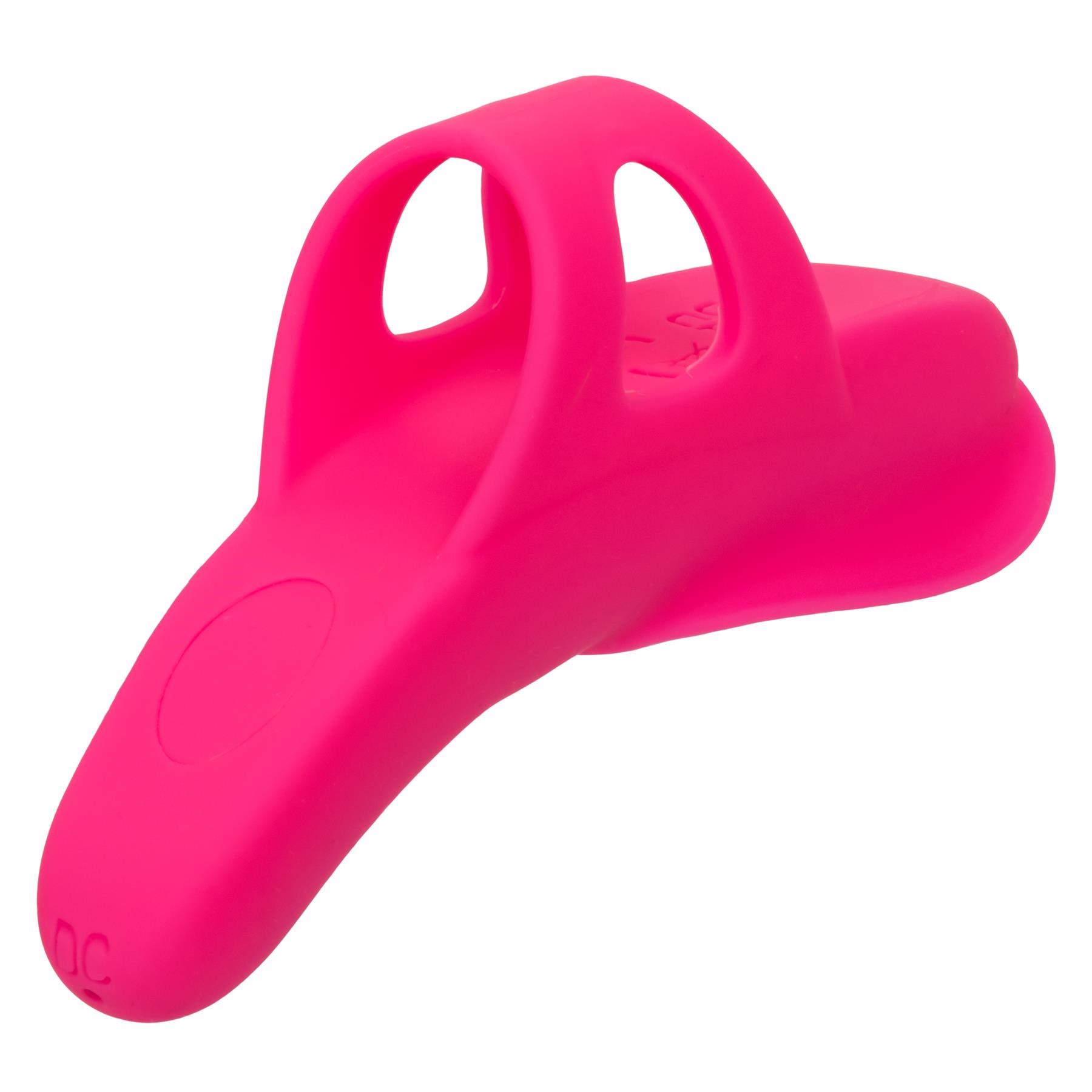 Neon Vibes The Nubby Finger Vibrator- Product Shot #5