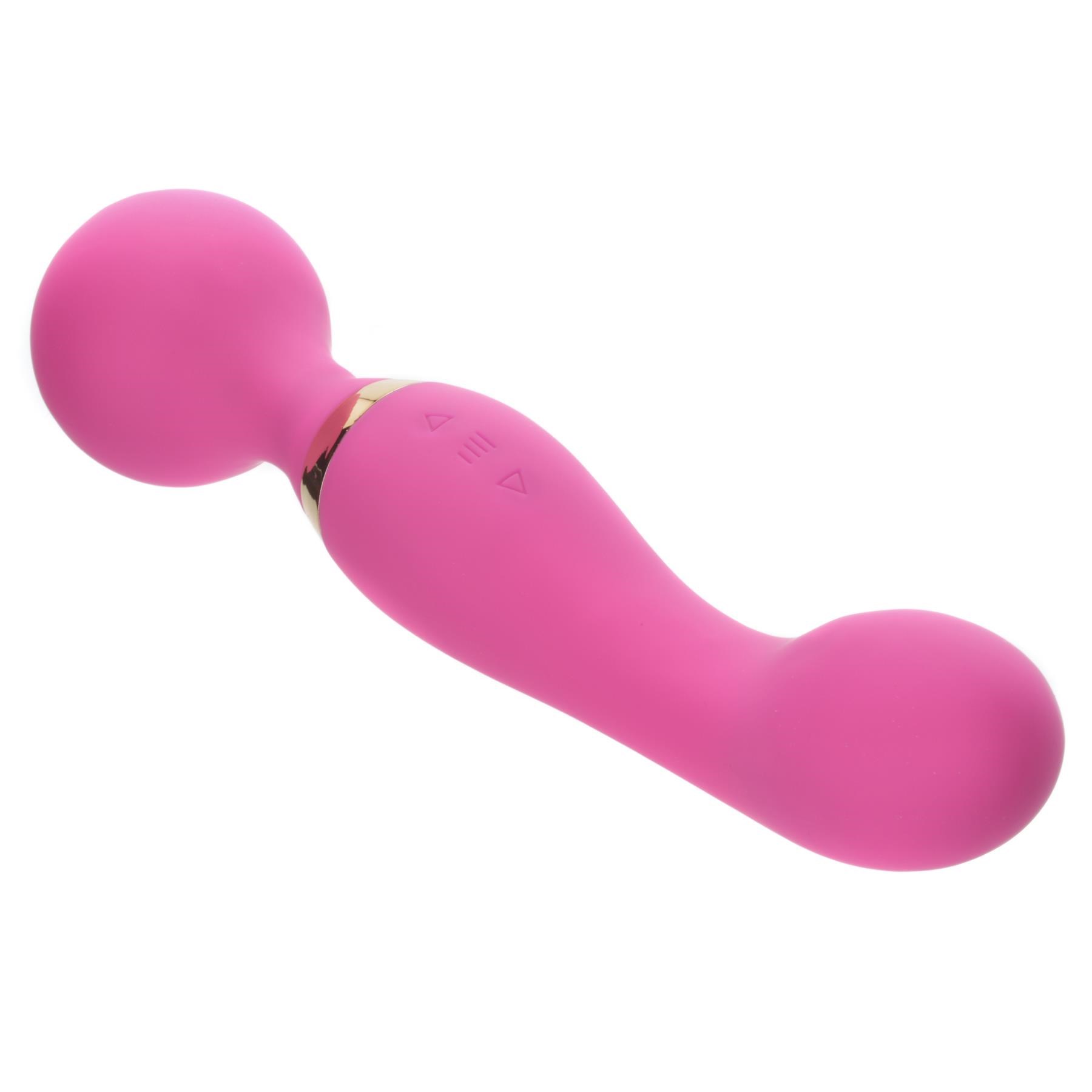Dual Pleasures Rechargeable Wand Massager- Product Shot #4