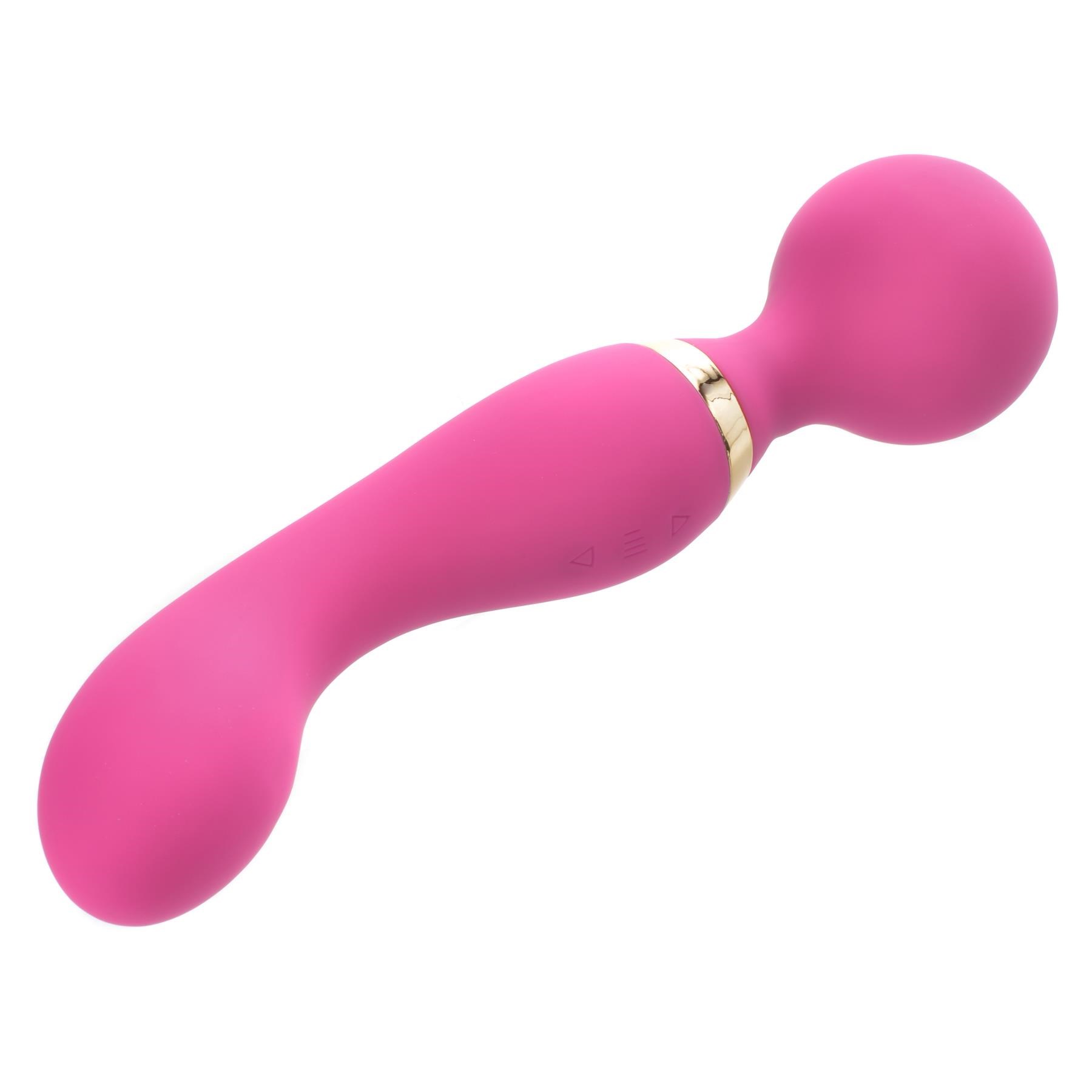 Dual Pleasures Rechargeable Wand Massager- Product Shot #5