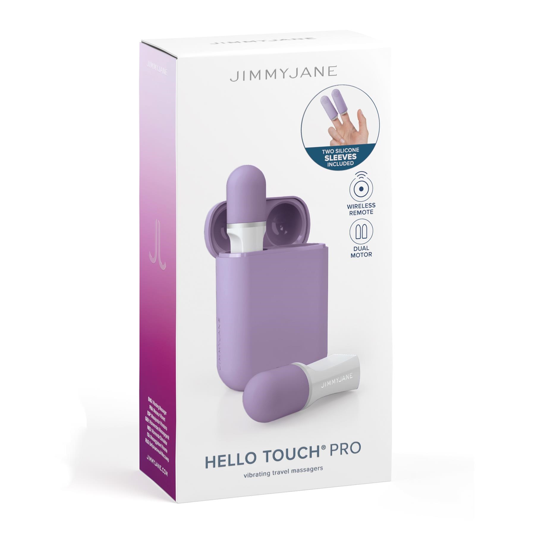 Jimmy Jane Hello Touch Pro Finger Vibrators - Packaging