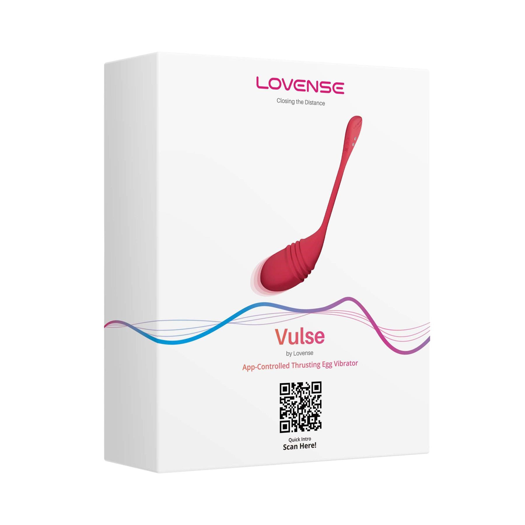 Lovense Vulse Bluetooth Thrusting Egg - Packaging