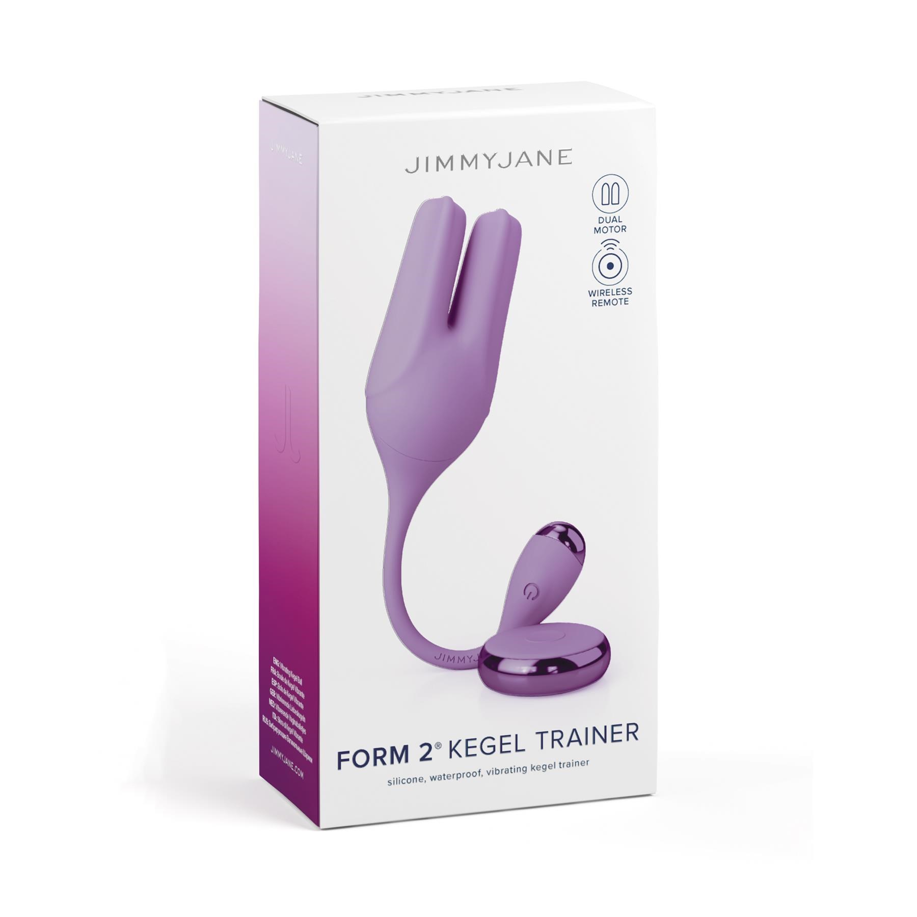 Jimmy Jane Form 2 Kegel Trainer With Remote Control - Packaging