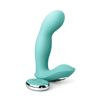 Jimmy Jane Pulsus G-Spot Vibrator With Remote Control - Product and Remote