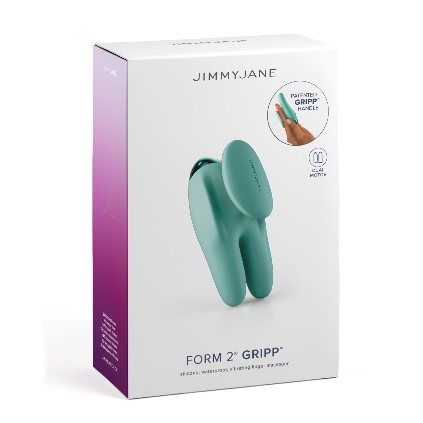Jimmy Jane Form 2 Gripp Finger Vibrator - Packaging