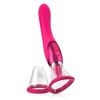 Jimmy Jane Apex Sucking, Licking and Vibrating Pussy Pump - Product Shot