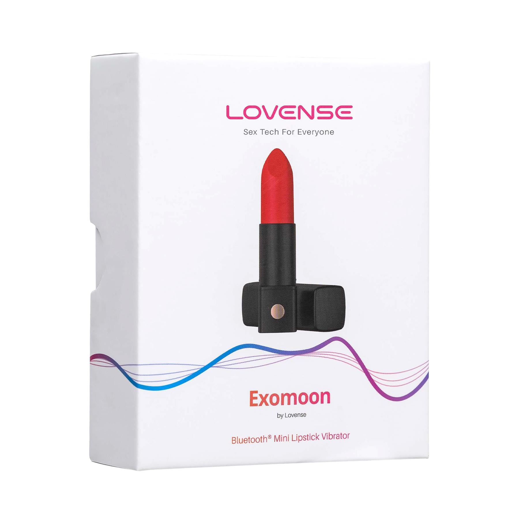 Lovense Bluetooth Exomoon Lipstick Vibrator- Packaging