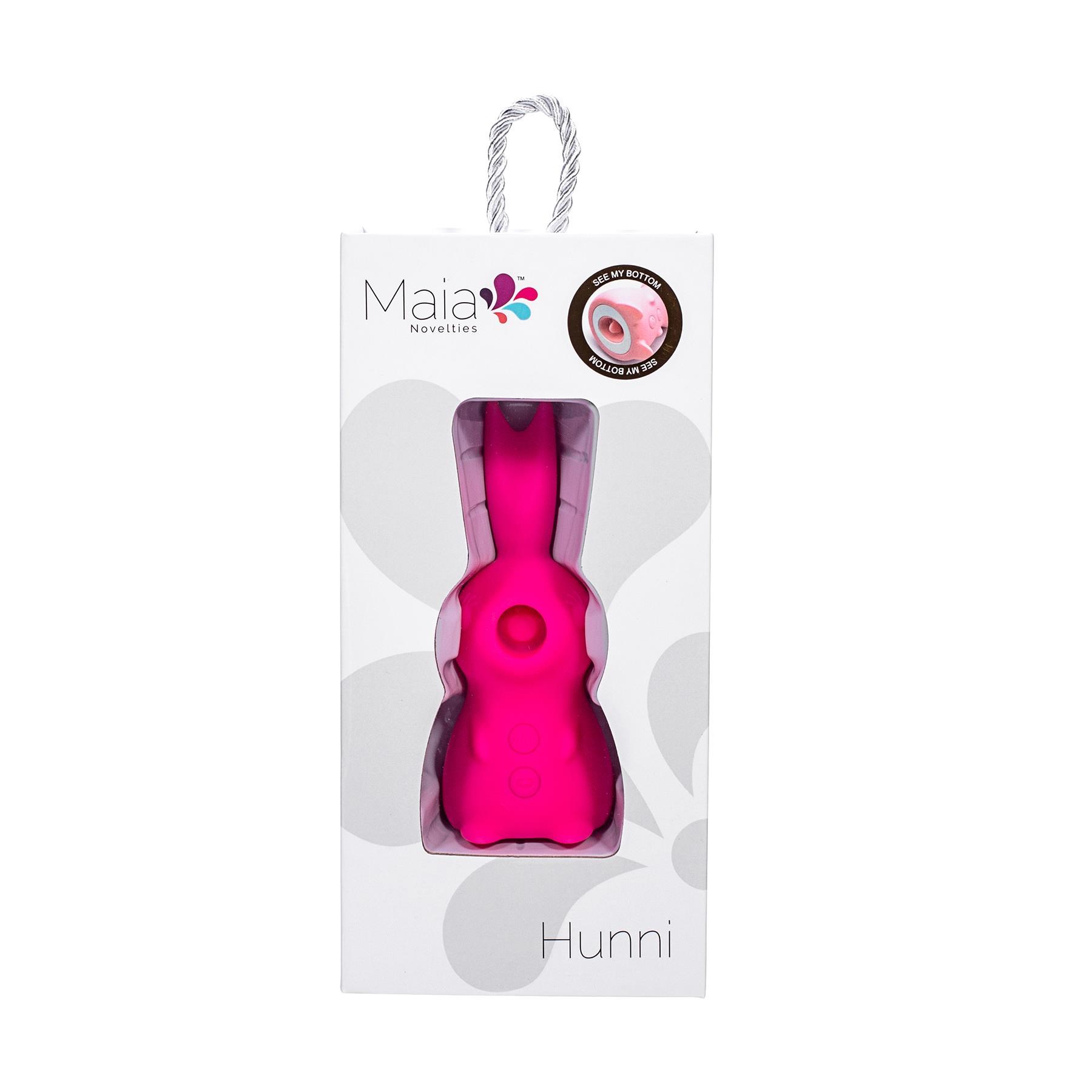 Maia Hunni Sucking and Licking Rabbit Vibrator - Packaging
