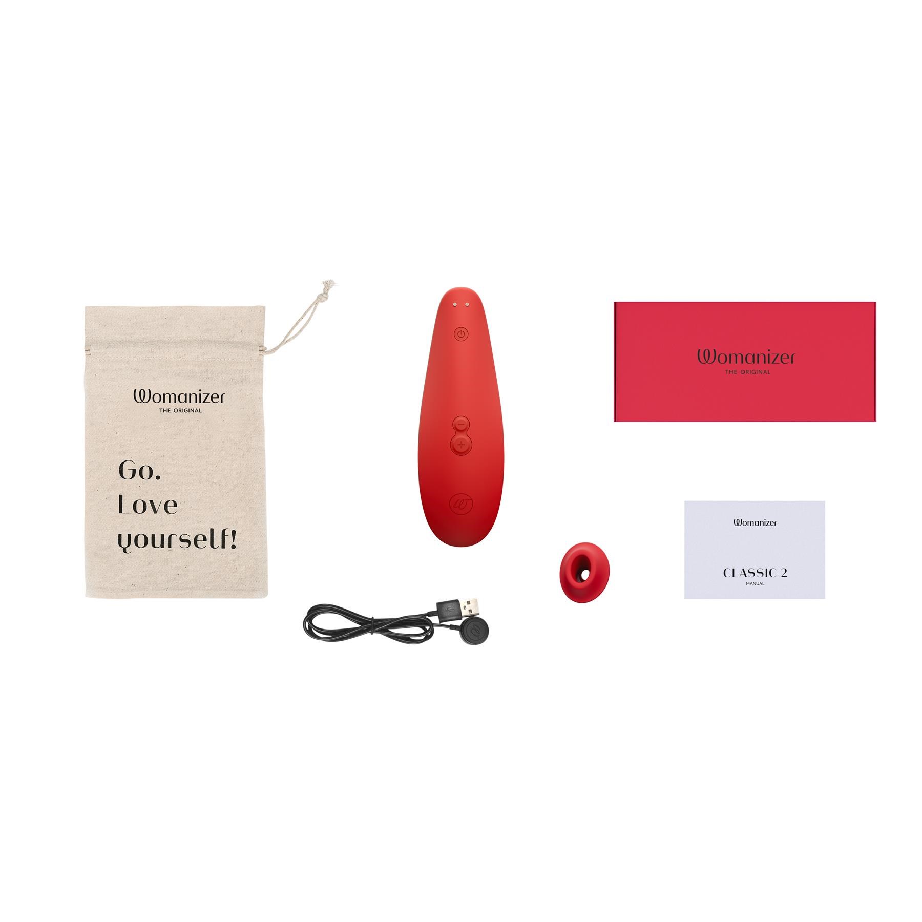 Womanizer Classic - Marylin Monroe Edition- All Components