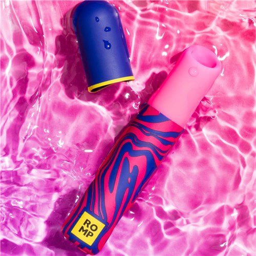 Romp Lipstick Vibrator- Lifestyle Shot