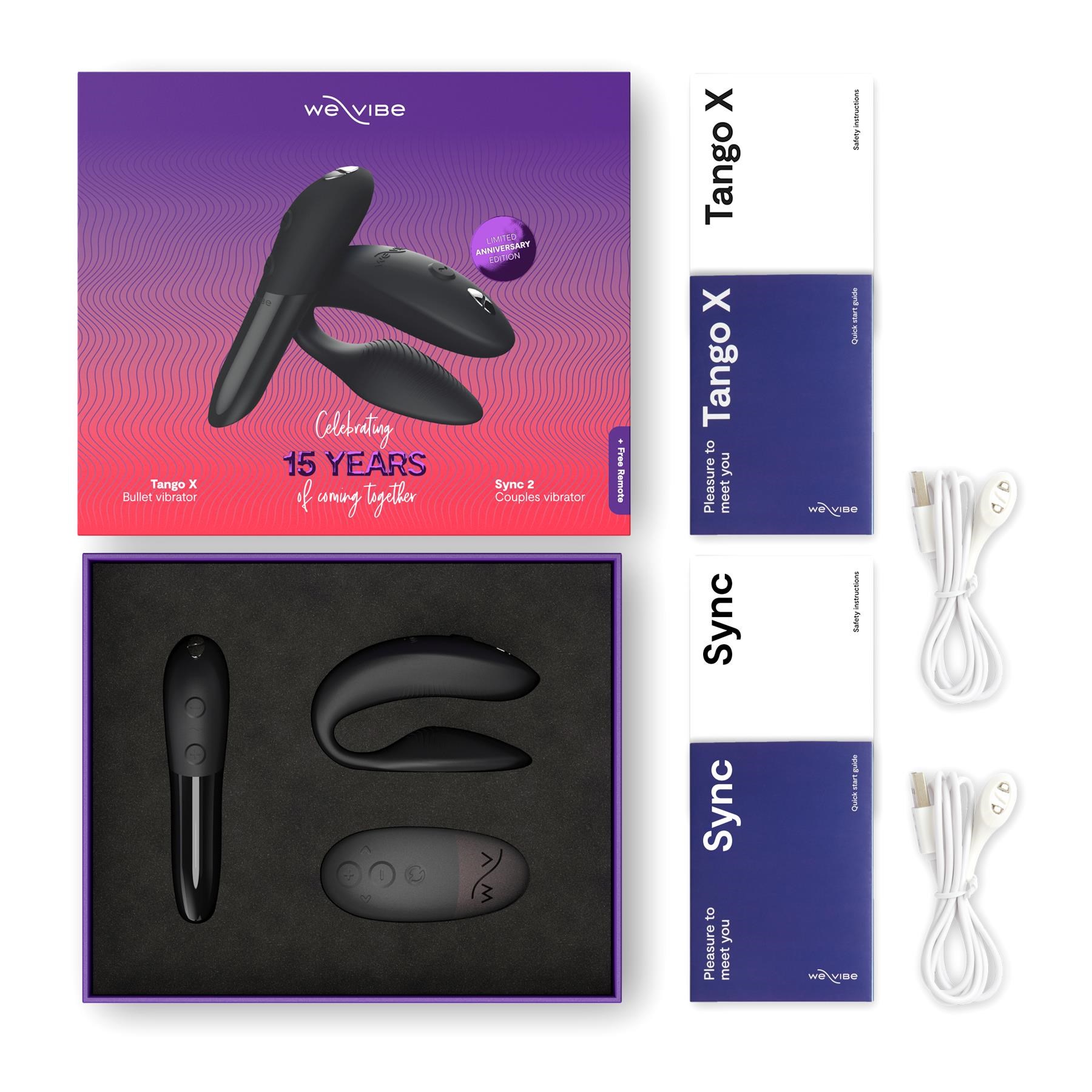 We-Vibe 15th Anniversary Set- All Components