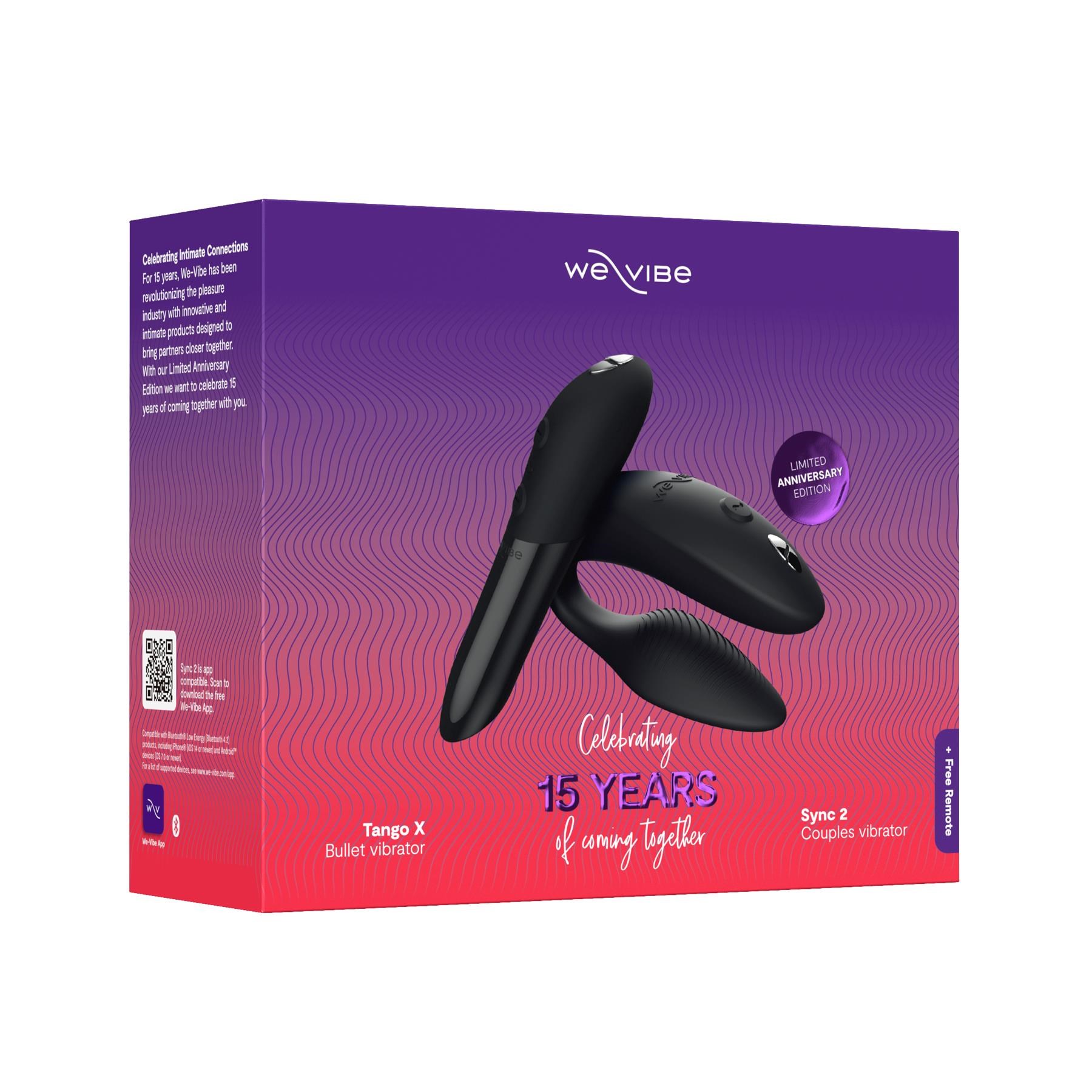 We-Vibe 15th Anniversary Set- Packaging
