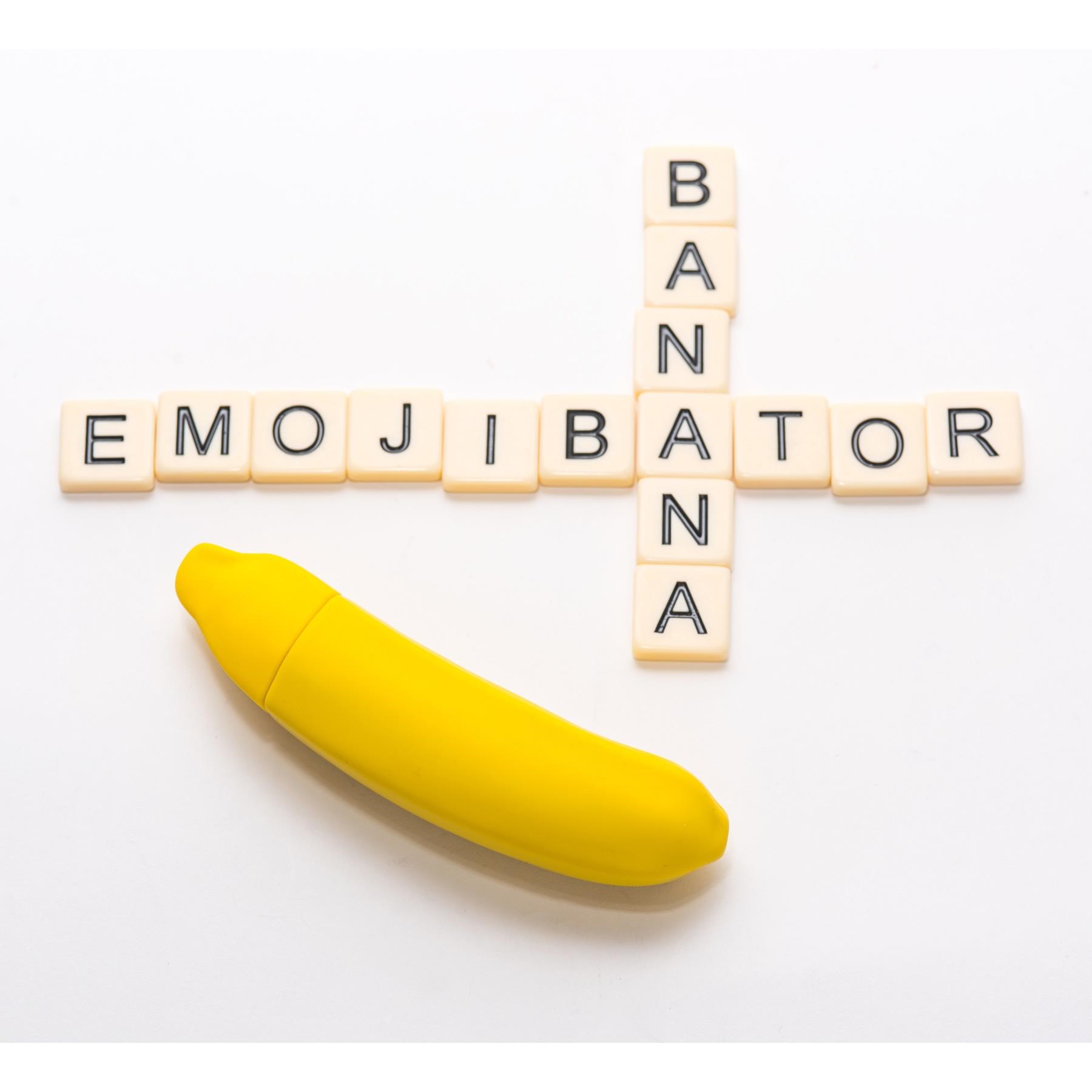 Emojibator Banana Emoji Vibrator - Lifestyle Shot