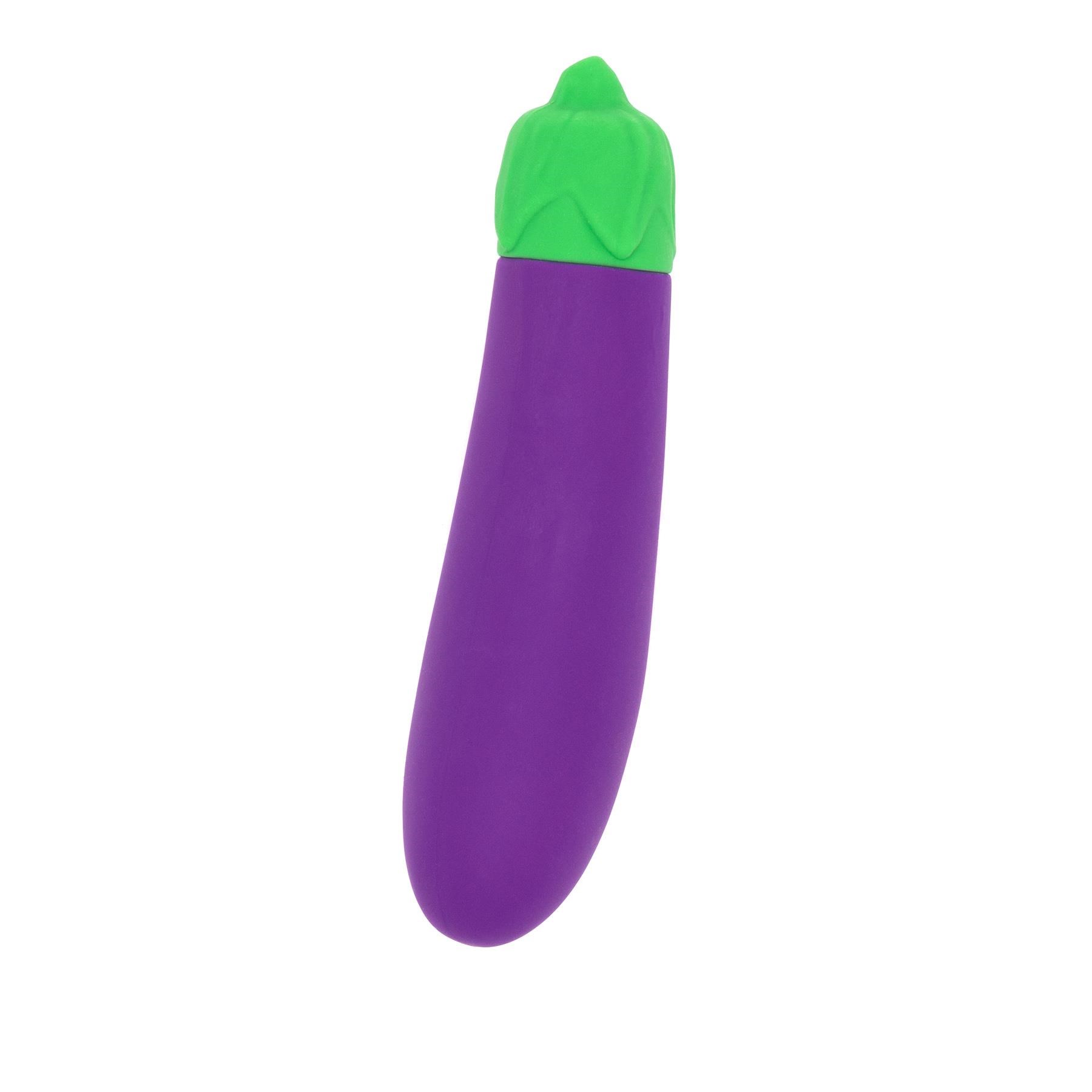Emojibator Eggplant Emoji Vibrator - Product Shot #4
