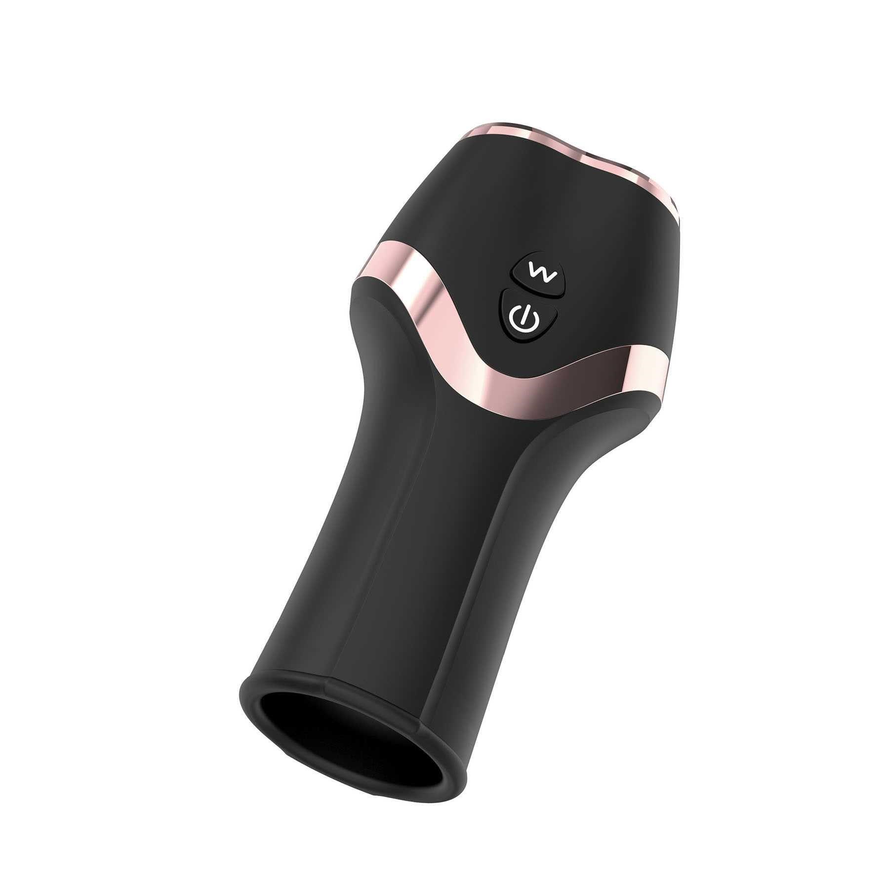 12X VIBRATING PLEASURE SLEEVE downward front view