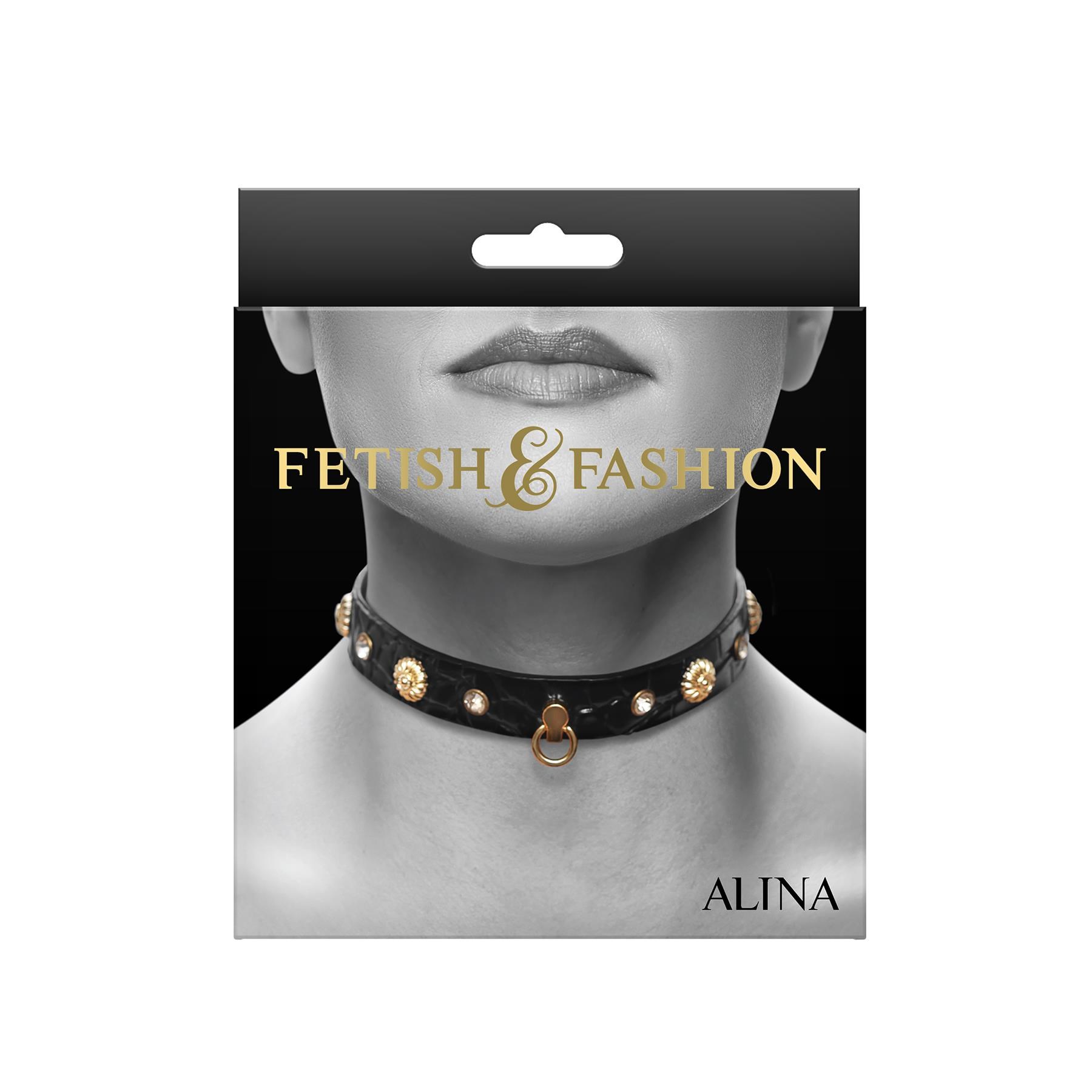 Fetish & Fashion Alina Bondage Collar - Packaging