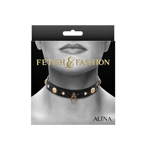 Fetish & Fashion Alina Bondage Collar - Packaging