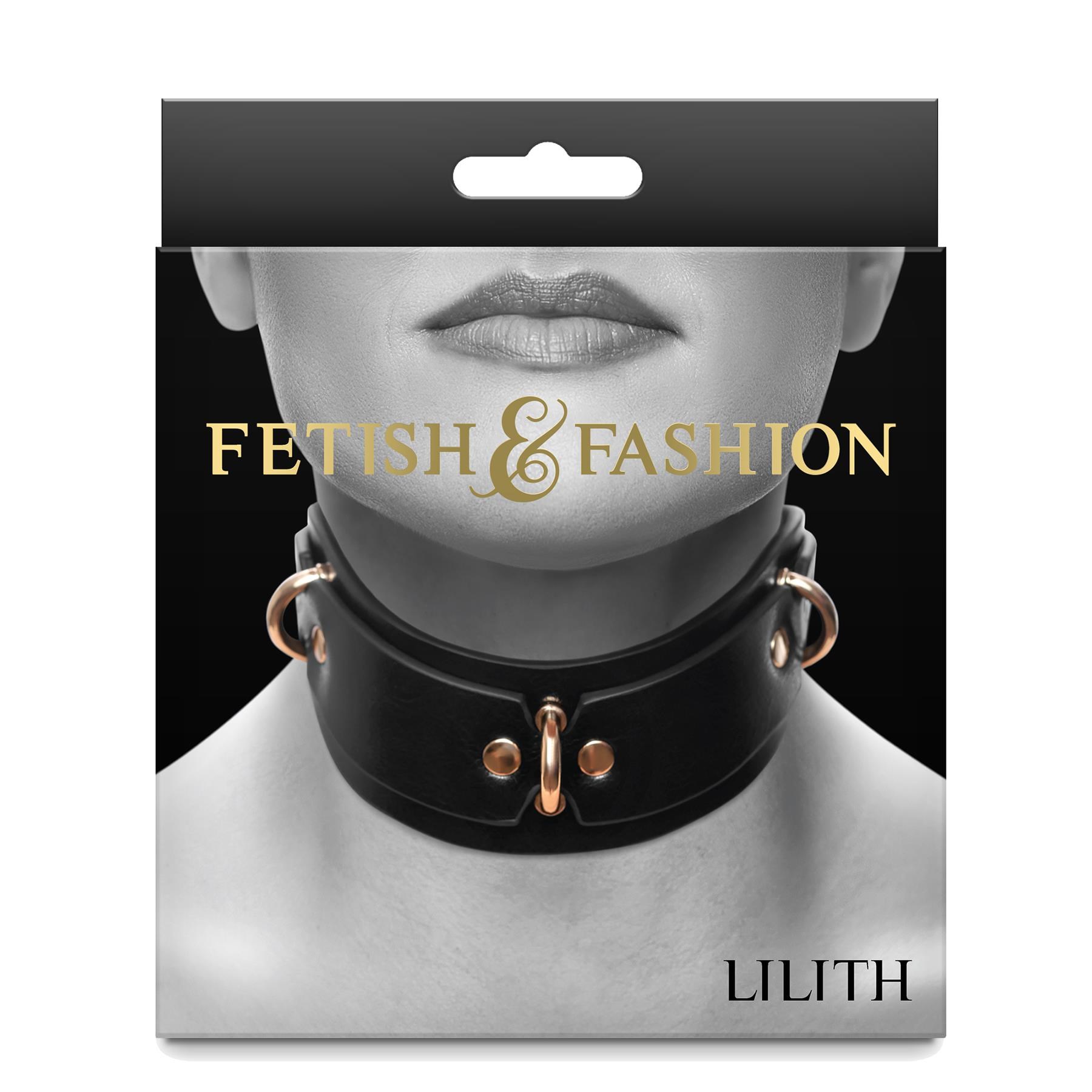 Fetish & Fashion Lilith Bondage Collar - Packaging