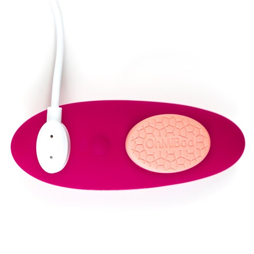 Lovelife Foxy Bluetooth Panty Vibrator - Product Shot Showing Where Charging Cable is Placed