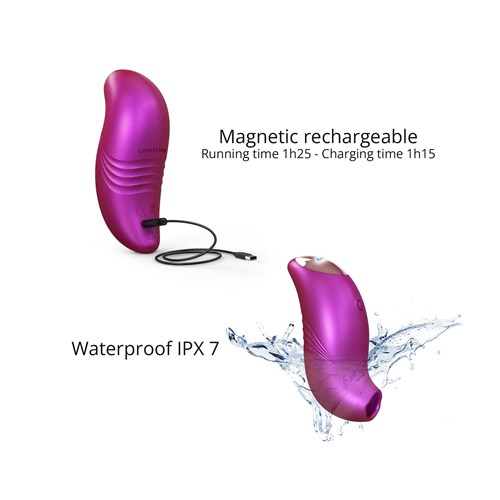 Believer Clitoral Suction Massager - Charging Cable and Waterproof Shot