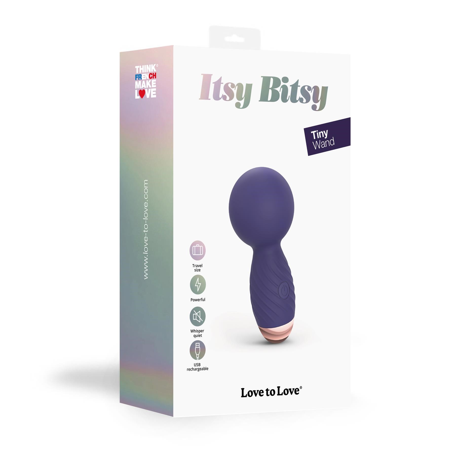 Itsy Bitsy Tiny Wand Massager - Packaging Shot
