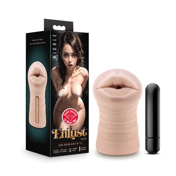 EnLust Vibrating Stroker Nicole with box