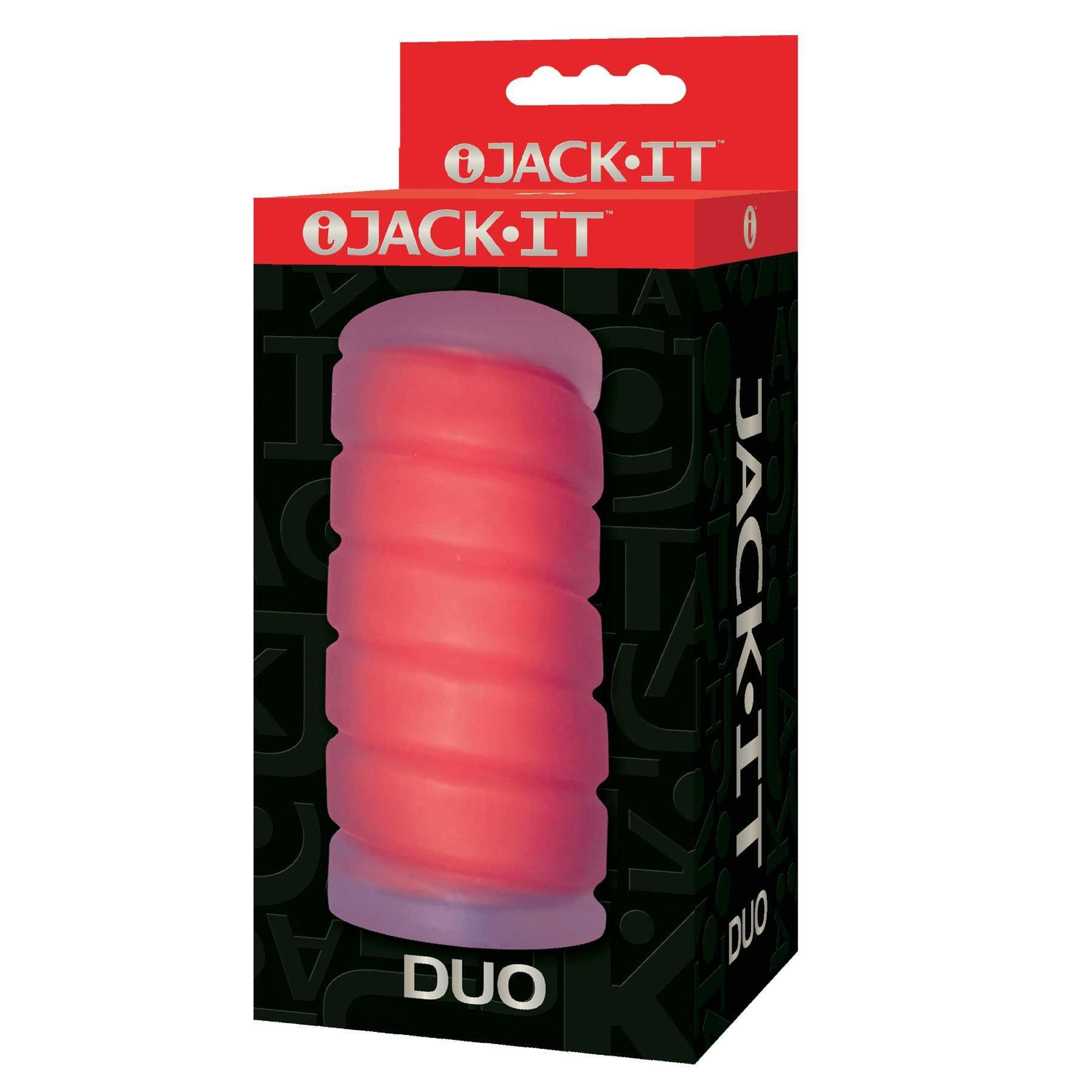Jack-It Duo Stroker box red