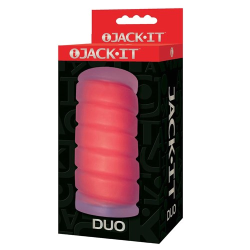 Jack-It Duo Stroker box red