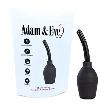 Adam & Eve EZ Anal Douche With Front Package