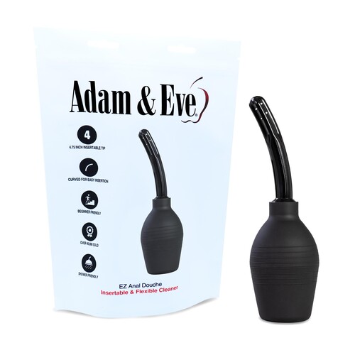 Adam & Eve EZ Anal Douche With Front Package