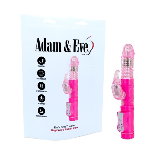 Eve's First Thruster front of package and toy