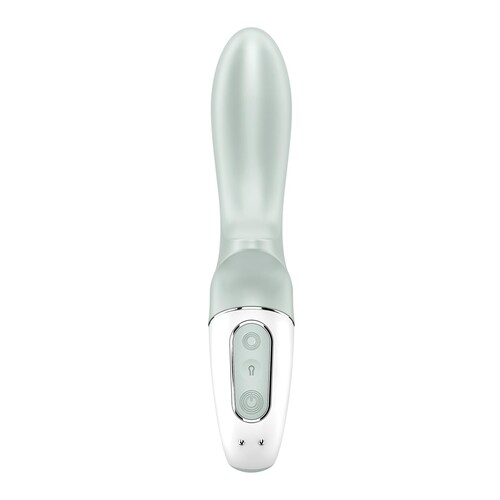 SATISFYER AIR PUMP BOOTY 3 ANAL VIBRATOR front shot with control buttons