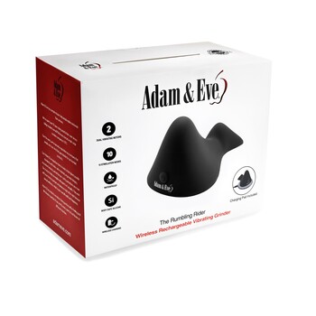 Adam & Eve Rumbling Rider With Wireless Charging Pad  front of box shot