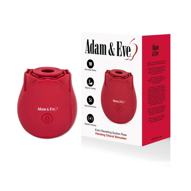 Eves Ravishing Suction+ Rose - by Adam & Eve