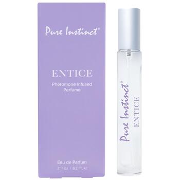 PURE INSTINCT PHEROMONE PERFUME SPRAY - ENTICE box & bottle