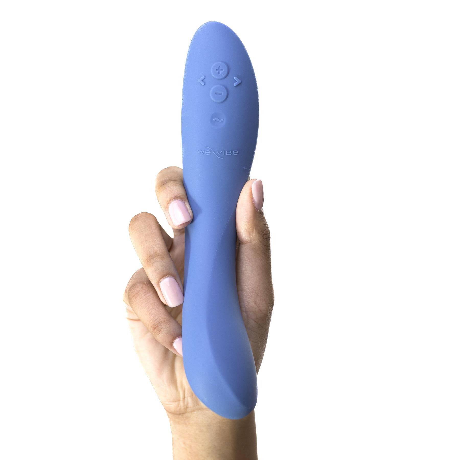 We-Vibe Rave 2 App Enabled G-Spot Vibrator in hand