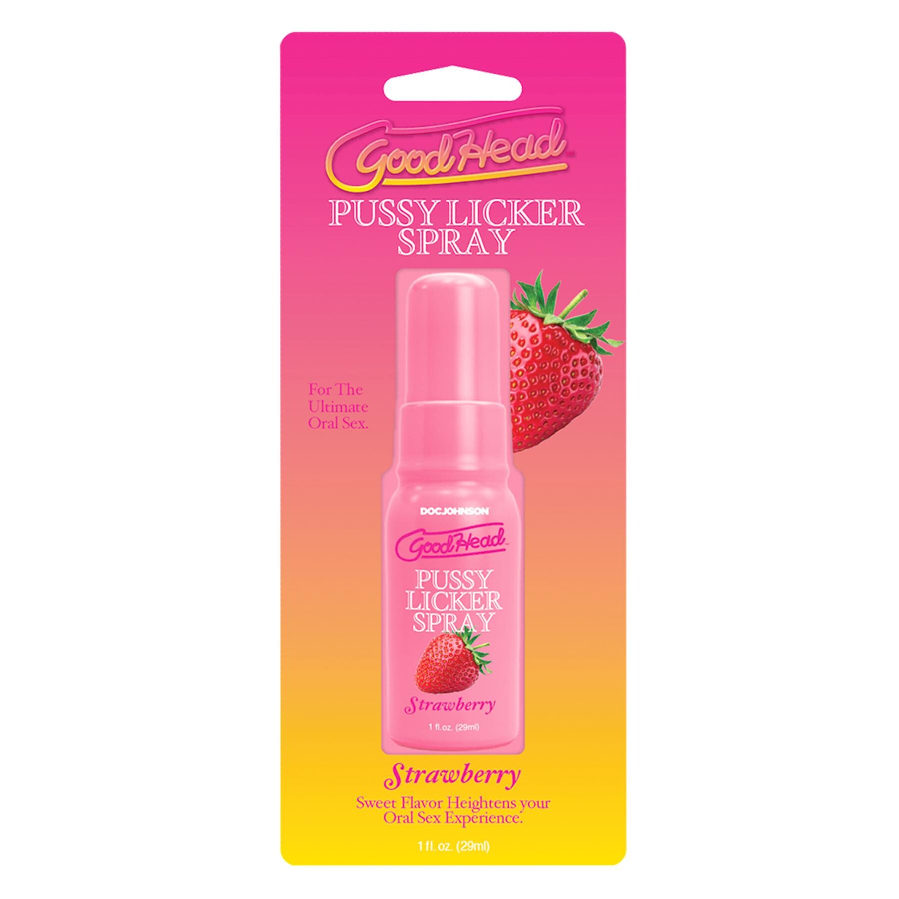 GoodHead Pussy Licker Spray strawberry