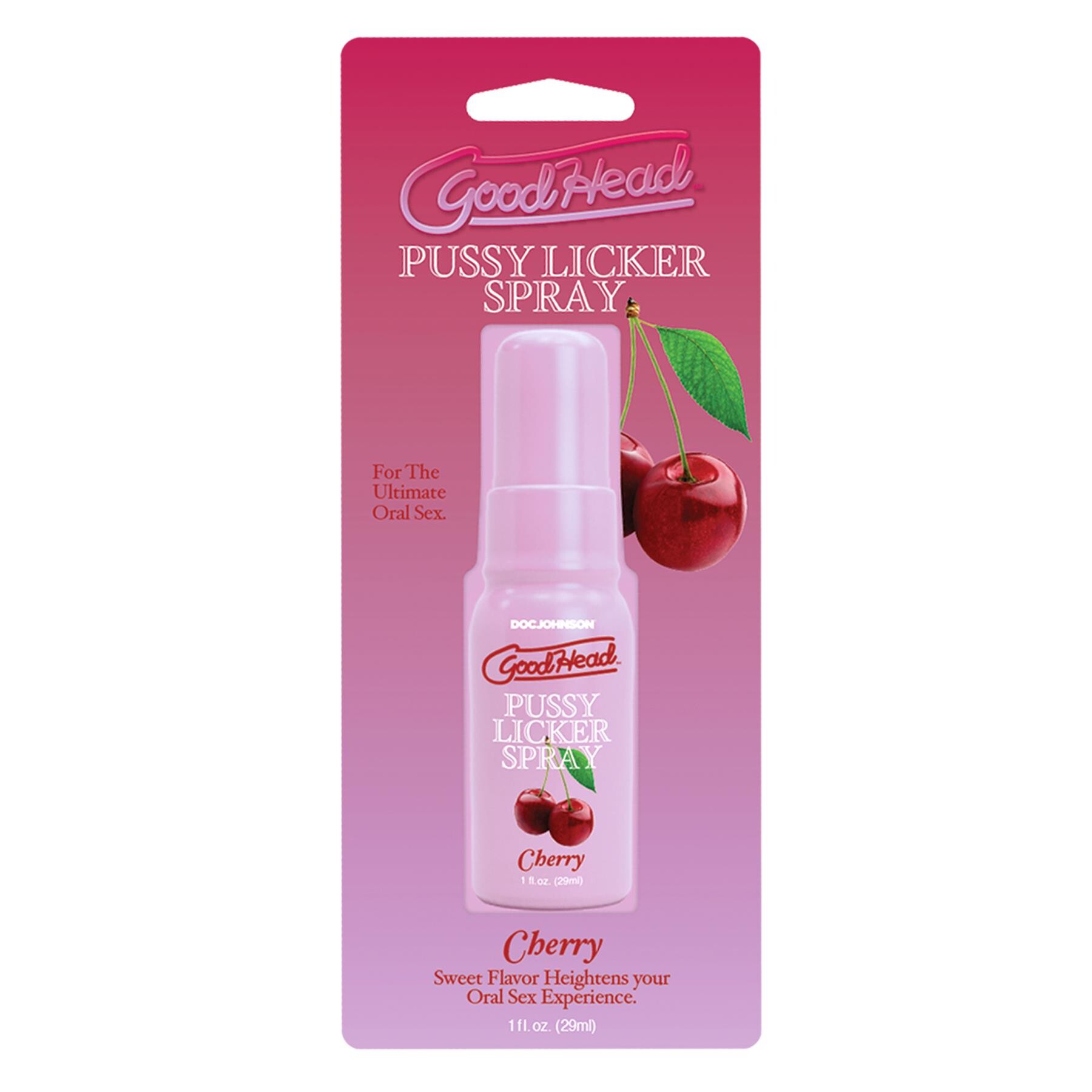 GoodHead Pussy Licker Spray cherry