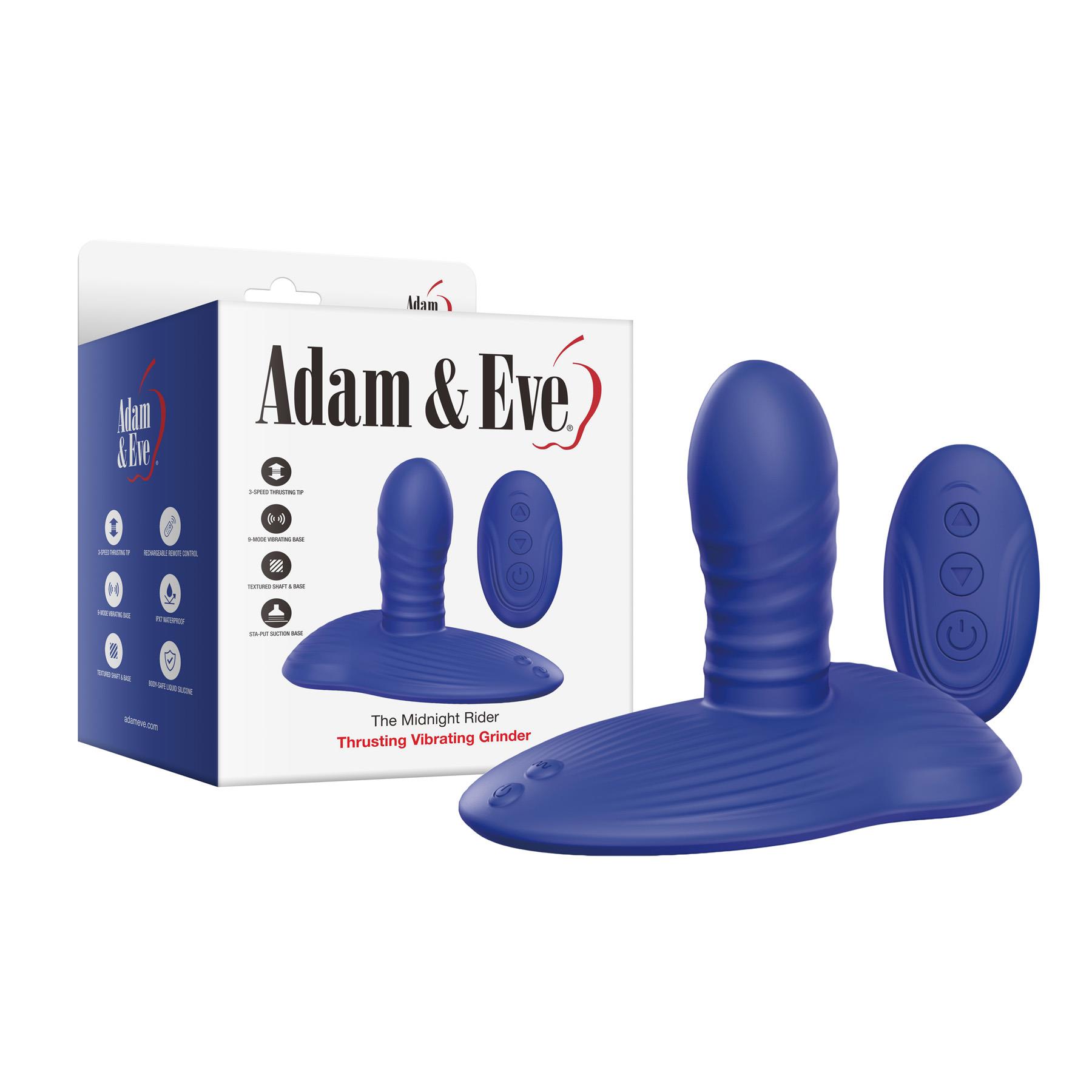 Adam & Eve The Midnight Rider Vibrating Grinder - Vibrators