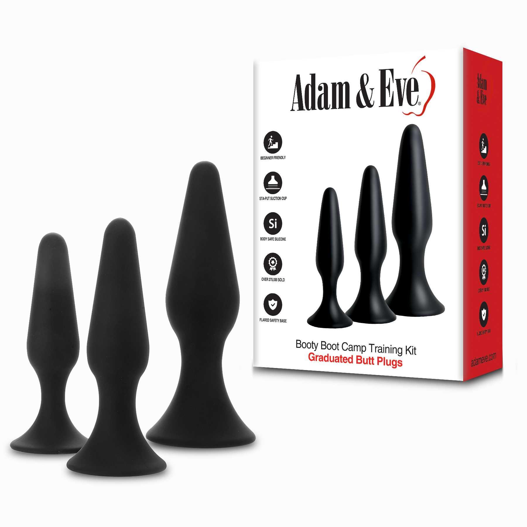 anal plug training set Cuck Trainer Anal Plug Training Set – sissyloving main image 0