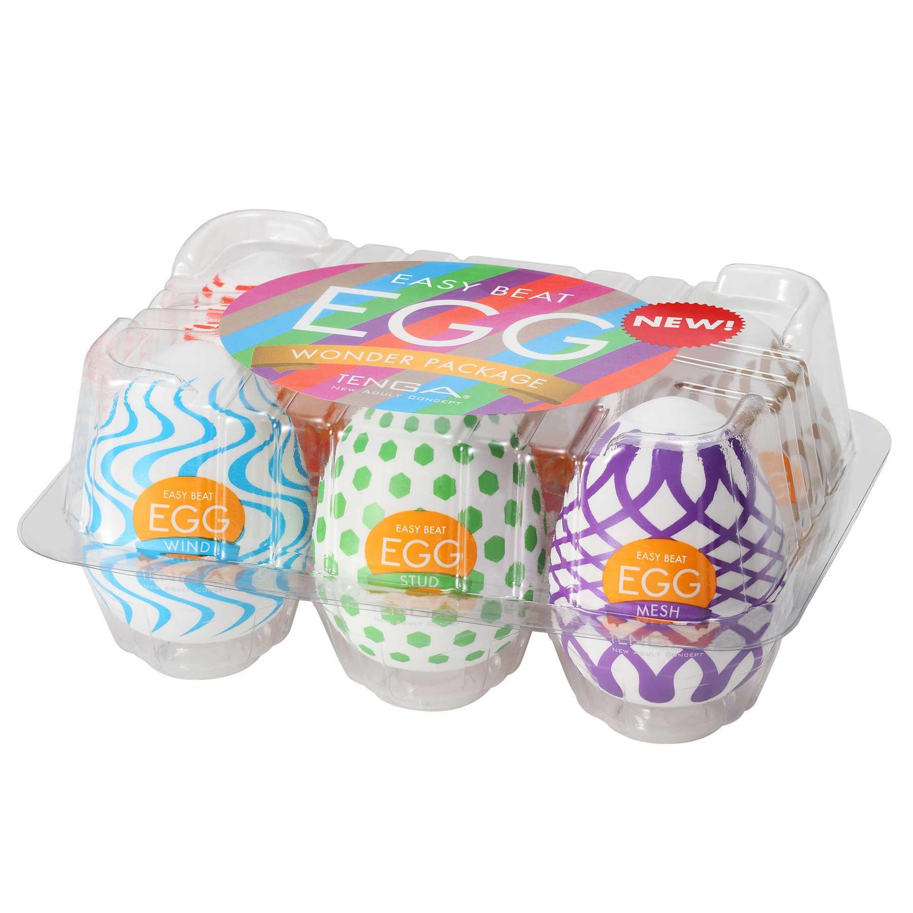Tenga Egg Variety Pack - Wonder - Male Masturbators | Adam & Eve