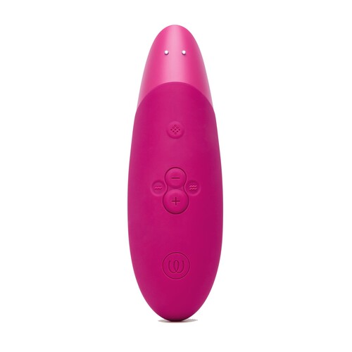 Womanizer Enhance Pleasure Air Clitoral Stimulator pink lifestyle view 5
