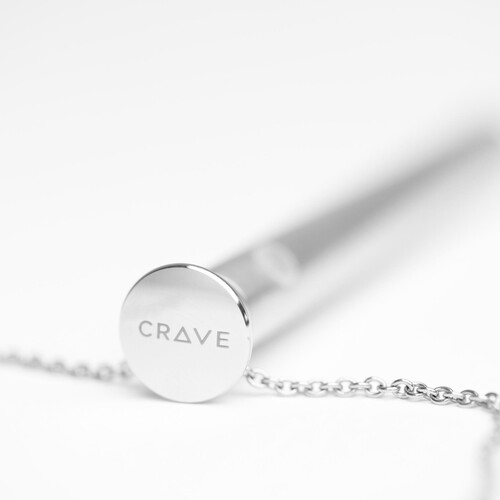 Crave Vesper Necklace Vibrator SILVER END