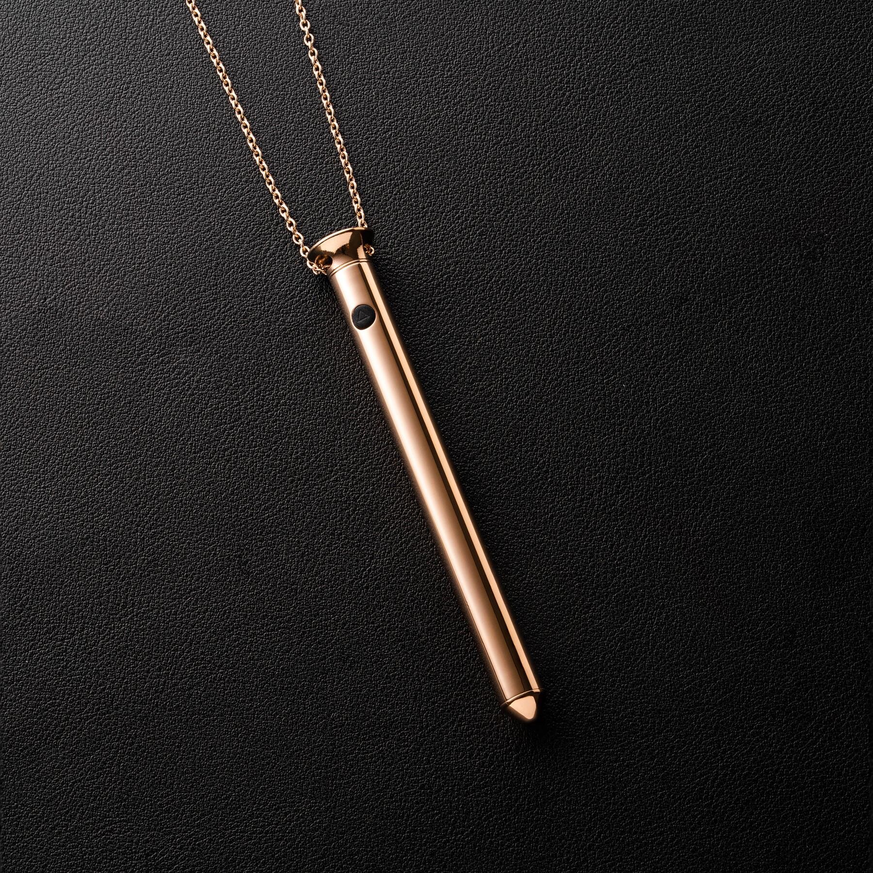 Crave Vesper 2 Necklace Vibe RG WITH BLACK BACKGROUNG