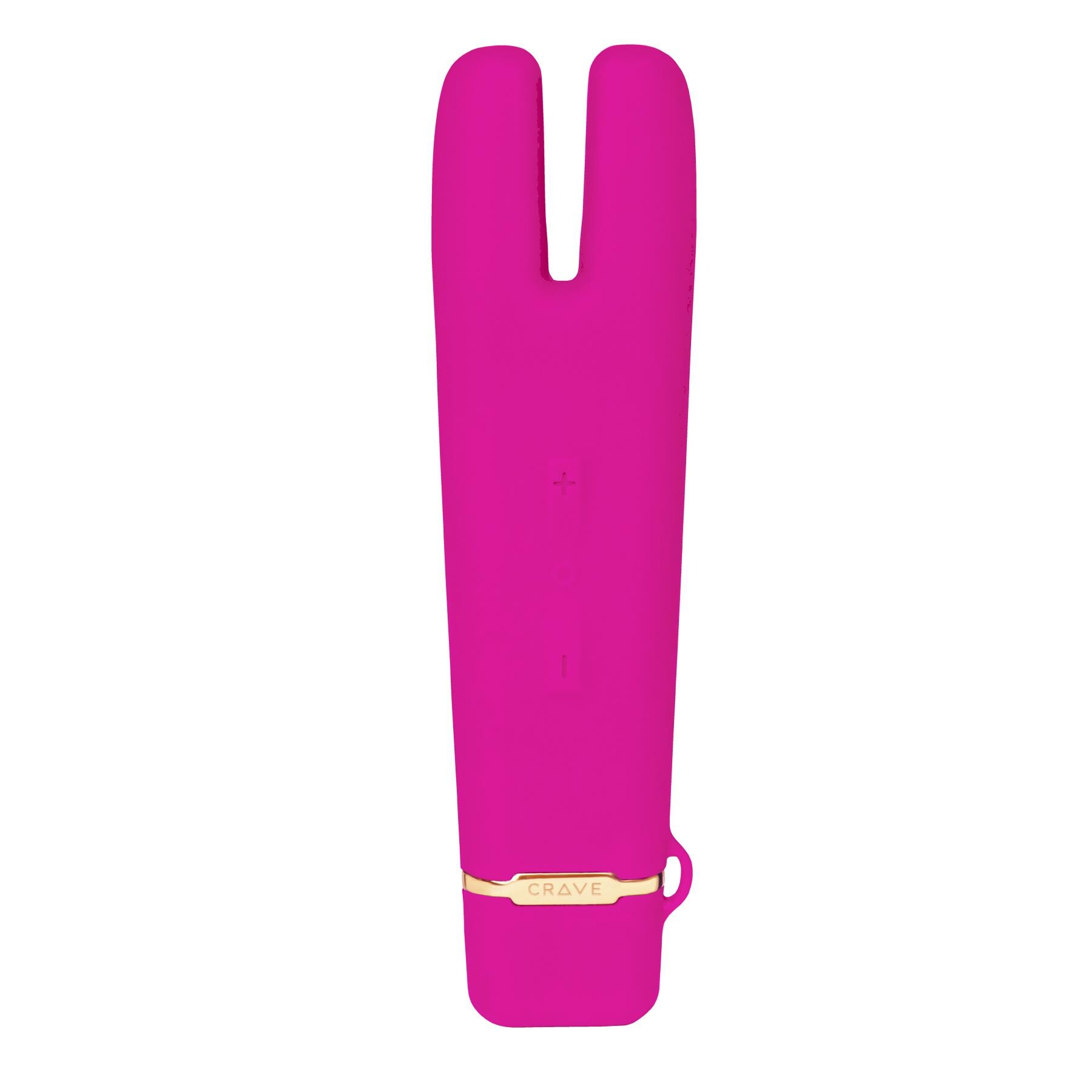 Crave Duet Flex Vibrator pink