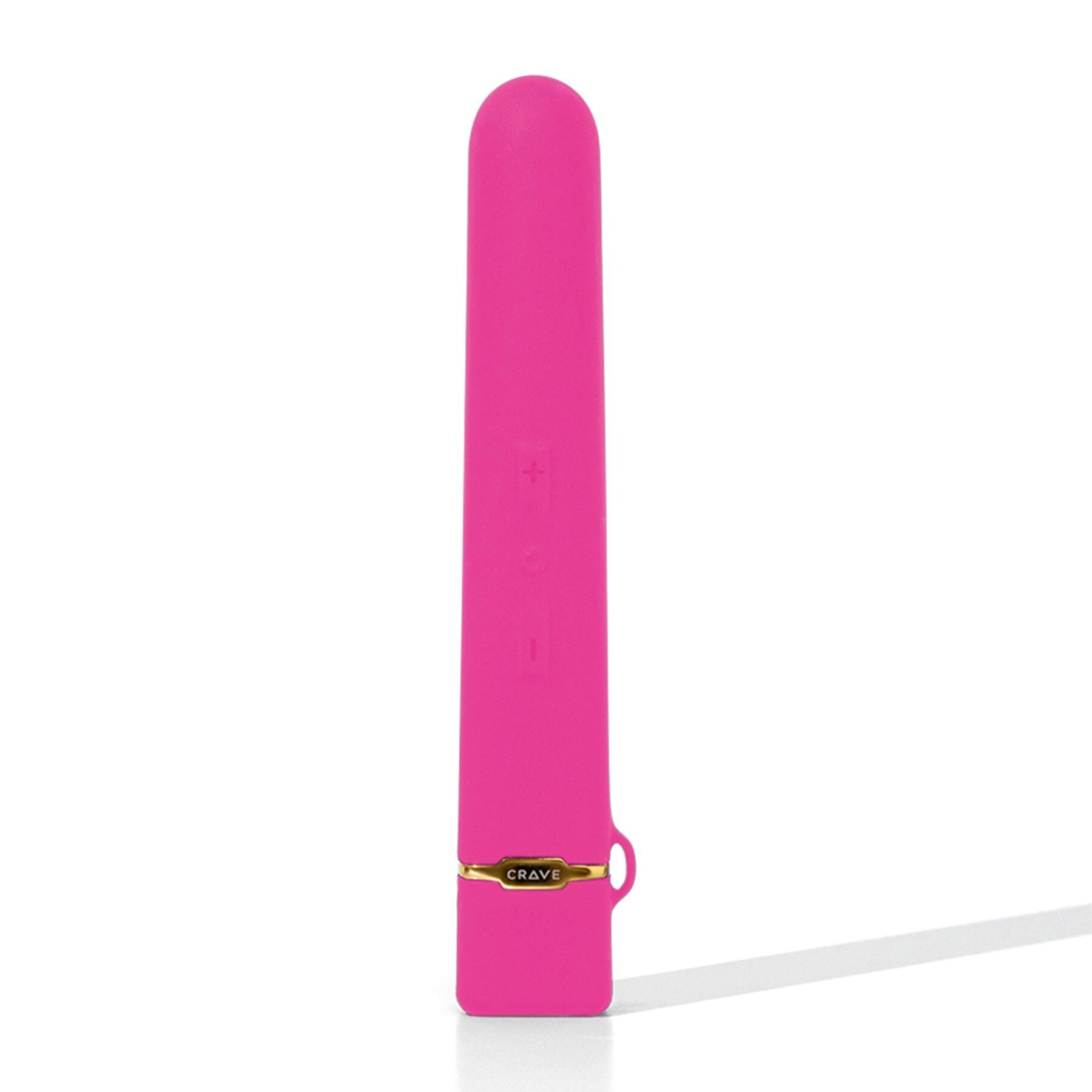 Crave Flex Vibrator pink full view 2