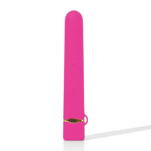 Crave Flex Vibrator pink full view 2